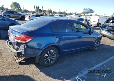 2013 Honda Civic Exl из США, поврежденный, VIN 19XFB2F97DE256655